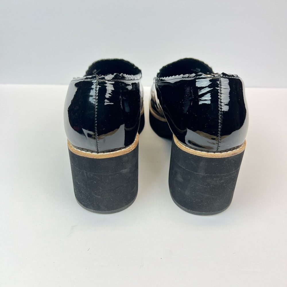 Eileen Fisher Black Patent Leather Loafers - Picture 7 of 9